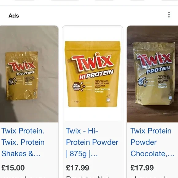 Twix Protien powder 450g - Picture 2 of 3